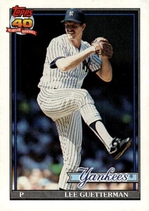 1991 Topps #62b Lee Guetterman - New York Yankees - Bild 1 von 2