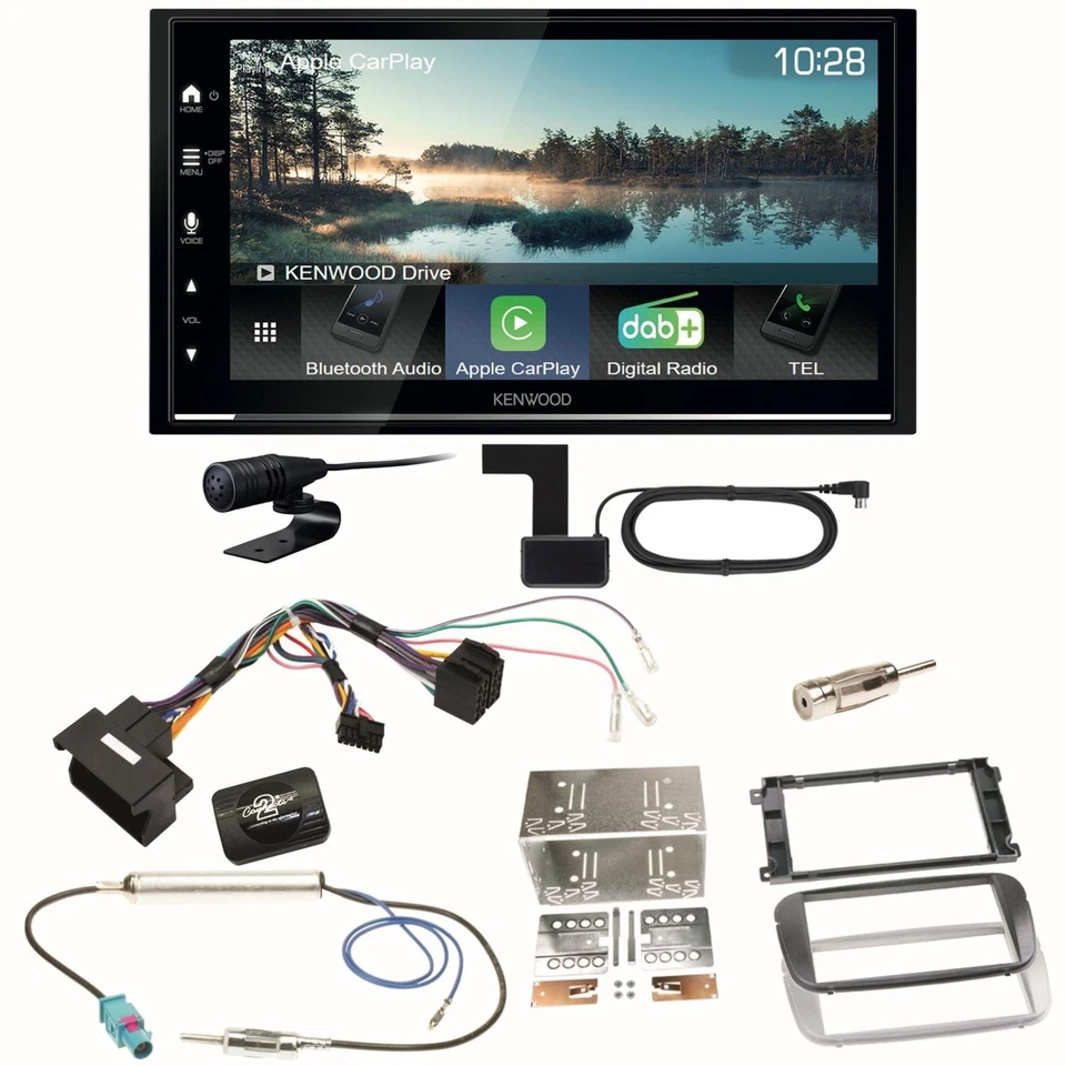 Kenwood DMX7722DABS 2-DIN Autoradio Wireless Apple Android DAB BT