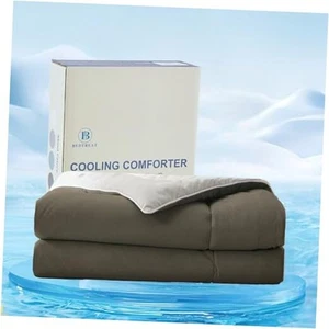 Cooling Comforter King Size Cool Comforters for Hot Sleepers Cooling Blanket - Picture 1 of 8