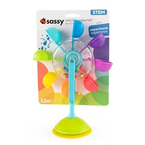 Sassy Whirly Waterfall Water Wheel with Suction Cap Bath Toys - Picture 1 of 3