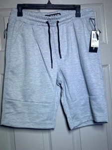 Pantaloncini felpati uomo True Born Med. athleisure grigio 5 tasche nuovo con etichette comfort - Foto 1 di 11
