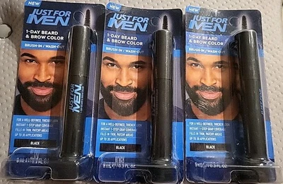 3 Just For Men 1 día color barba y cejas - negro Foto 1 de 3