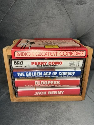 Best Of Old Time Radio Greatest Comedies 4 Cassettes Jack Benny,Amos n Andy   - Image 1 of 4