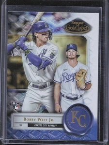 2022 Topps Gold Label Bobby Witt Jr #49 Class 1 Rookie RC Royals  - Picture 1 of 2