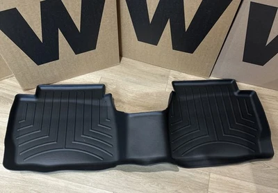 WeatherTech 444832-FloorLiner for 2013-2016 Ford Fusion - 2nd Row, Black Foto 1 de 4