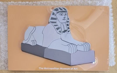 Egypt Egyptian Sphinx Wood Child Puzzle MMA Metropolitan Museum Of Arts NYC New - Image 1 of 4