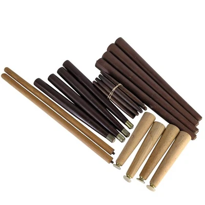 Large 26pc Lot of Vintage Mid-Century Wood Furniture Legs 8" 18" 14.5" 8.5" 21" - Image 1 of 4