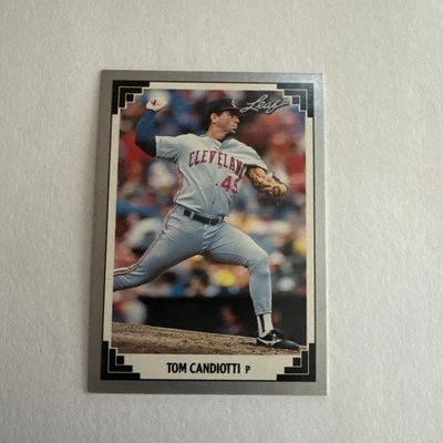 1991 Leaf - Tom Candiotti #79 - Image 1 of 2