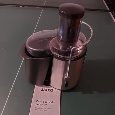 SALCO Profi Edelstahlentsafter 600 Watt -unbenutzt- - Bild 1 von 3