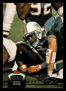 1992 Topps Stadium Club - Louis Oliver #143 - Bild 1 von 2