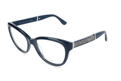 Marco de gafas para mujer Jimmy Choo JC179 175 AZUL BRILLO AZUL 53/17/140 Foto 1 de 3
