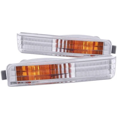 Chrome Clear Lens Parking Light Assembly for 1990-1991 Honda Accord [Euro Style] - Image 1 of 2