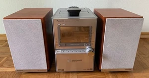 PANASONIC DVD Stereo System SA-PM91D mit zwei Lautsprechern 5fach Wechlser Tape - Bild 1 von 11