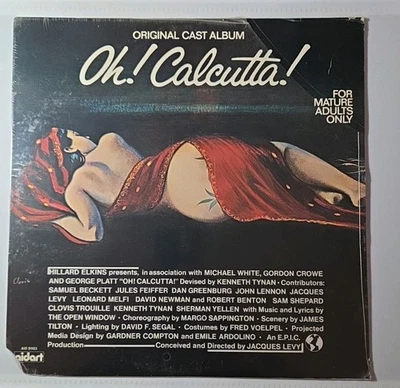 Oh! Calcutta! Original Cast Recording LP (1969) AID 9903 - Image 1 of 2