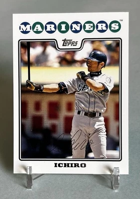 Ichiro Suzuki 2008 Topps #320 Seattle Mariners HOF - Image 1 of 3