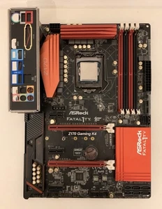 ASRock Fatality Z170 Gaming K4 intel LGA1151 DEFEKT - Bild 1 von 2