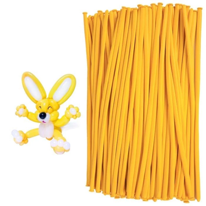 Vendedor de EE. UU. Globos Mágicos Twist Amarillo Fiesta Boda Cumpleaños Baby Shower Anu... Foto 1 de 1