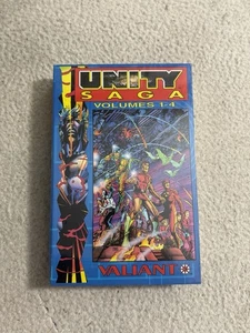 Valiant Unity Saga Boxed Set Volumes 1 2 3 4 TPBs Comics Sealed - Picture 1 of 3