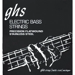 M3050 4-String Bass Precision Flats, Stainless Steel Flatwound Bass Strings, ... - Picture 1 of 2