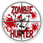 "Zombie Hunter pare-chocs voiture autocollant 4" x 4"