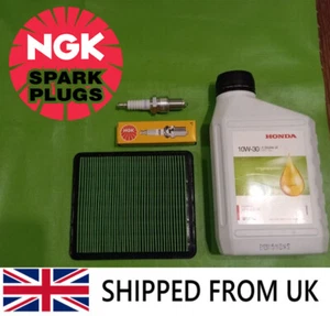 Kit tagliando Champion R484TR olio originale Honda NGK BPR5ES filtro aria candela - Foto 1 di 1