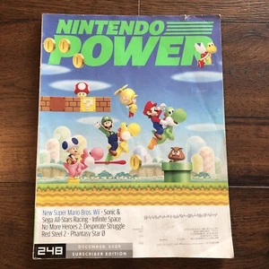 Nintendo Power Magazine Super Mario BROS.WII V 248 DECEMBER 2009  - Picture 1 of 4