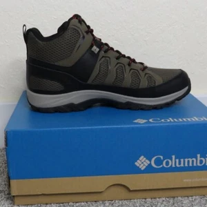 Columbia * Granite Trail Mid wasserdichter schlammschwarzer Herrenschuh ~ Größe 12 WEIT - Bild 1 von 12