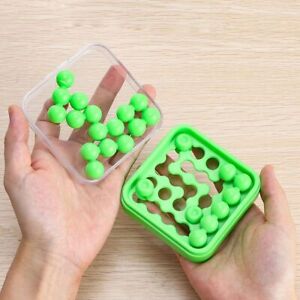 Puzzle Box Game Intelligence Magic Box Montessori Toys Beads Board Game