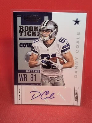 2012 Panini Contenders Rookie Ticket Danny Coale #123 Rookie Auto RC - Image 1 of 2