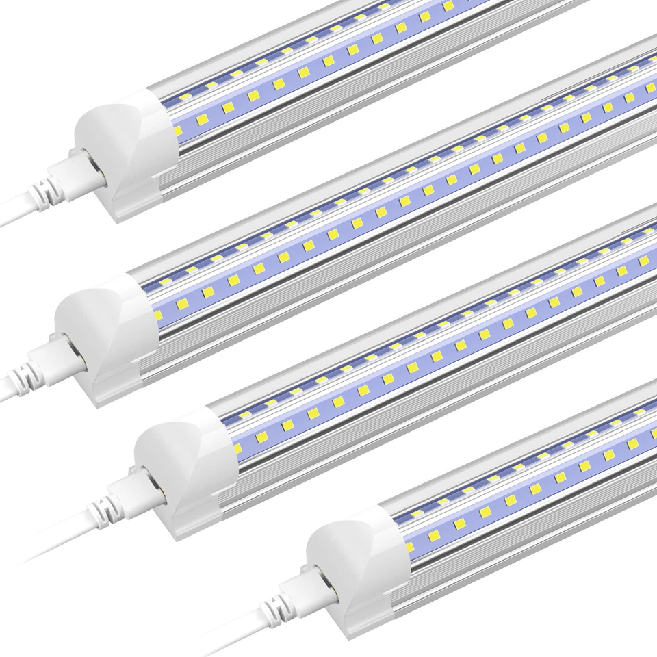 Bombillas de tubo LED T8 3 PIES 30W 6500K vinculables garaje techo tienda lámpara Foto 1 de 4