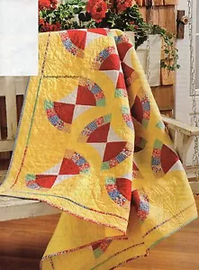 Rot Delicious Quilt Muster Stück/Papier Stück DL - Bild 1 von 2