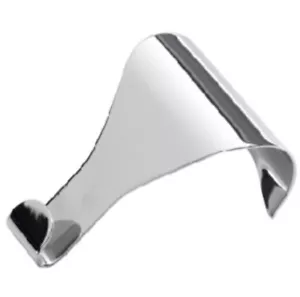 5 X Chrome Picture Rail Hanging Hooks Moulding Frame Dado - Picture 1 of 1