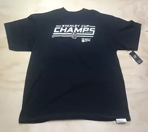 NWT Vegas Golden Knights NHL 2023 Stanley Cup Champions T-Shirt XL - Picture 1 of 10