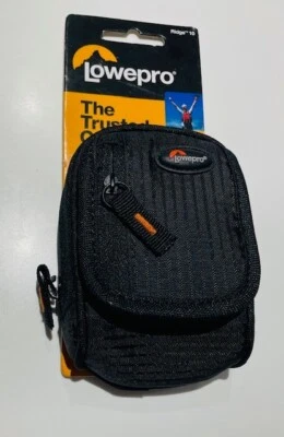 Lowepro Ridge 10 Water Resistant Ultra Compact Camera Case Pouch (Black) - Image 1 of 4