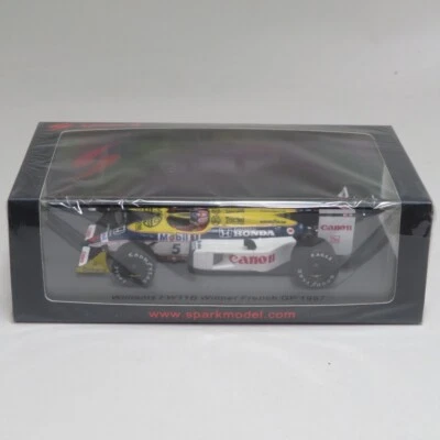 Spark S7482 Williams FW11B #5 Winner French GP 1987 - Nigel Mansell 1/43 Scale - Image 1 of 4