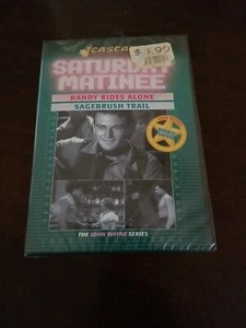 Randy Rides Alone & Sagebrush Trail Saturday Matinee B&W - John Wayne - Picture 1 of 2