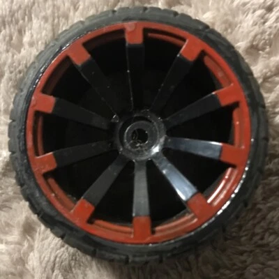 RC 601-6085 Flat Racing Tires Wheel Offset:6mm 1 Pc For HSP HPI 1:10 On-Road Car - Image 1 of 3