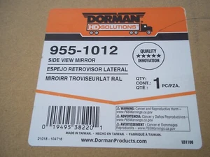 Door Mirror Dorman 955-1012 - Picture 1 of 2