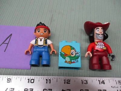 lego duplo replacement parts jake and the neverland pirates hook and bird A — 第 1/3 张图片