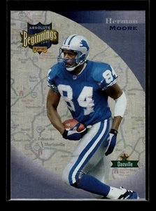 1997 Absolute Beginnings #117 Herman Moore (VG)(FTB) - Picture 1 of 2