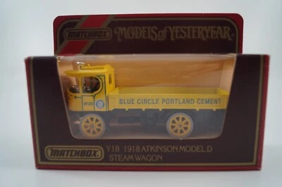Matchbox Models of yesteryear Modellauto Y-18 1918 Atkinson Model D Steam Wagon - Bild 1 von 4