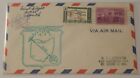 Findlay Ohio to Detroit Michigan AMF April 1 1961 first flight airmail