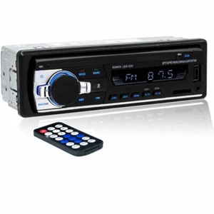 Autoradio singolo 1 DIN audio Bluetooth FM lettore MP3 AUX SD USB unità principale radio - Foto 1 di 11
