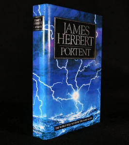 1992 Portent James Herbert First Edition Signed - Imagen 1 de 6