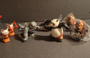 McDonald’s Toys 2008/ 2011; Kung Fu Panda/ KFP2 ; Lot of 8; NEW & USED mixed - Picture 1 of 3