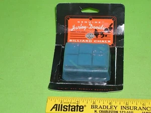 VINTAGE OEM GENUINE HARLEY DAVIDSON BILLIARDS CHALK 6 PACK #HDL-10131 - Picture 1 of 4