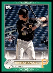 2022 Pro Debut Base Green #PD-16 Bubba Chandler /99 - FCL Pirates