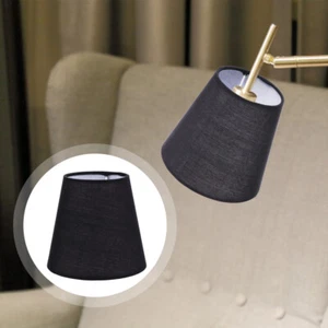 Clip On Bulb Lamp Shades E27 Light Bulb Drum Chandelier Shades - Picture 1 of 12