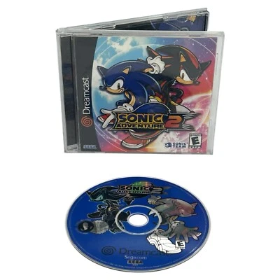 Sonic Adventure 2 (Sega Dreamcast, 2001) DC CIB Complete w/ Manual Tested VGC - Image 1 of 4