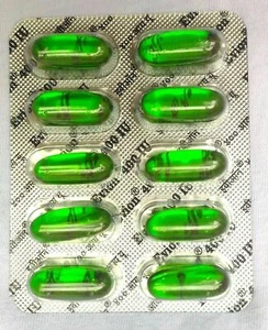 (50 Caps) Evion Capsules 400 For Vitamin -E For Skin Care | Free Shipping - Picture 1 of 1